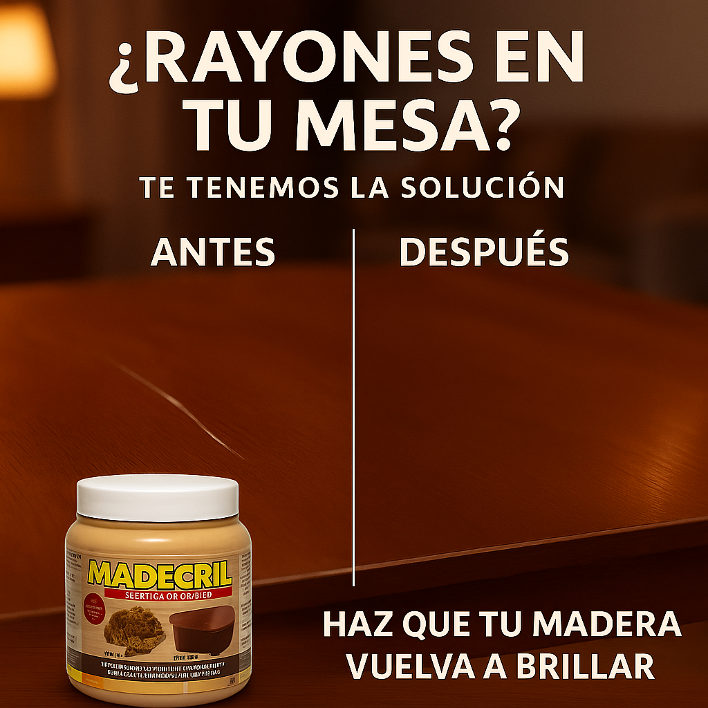 Masilla Reparadora de Madera