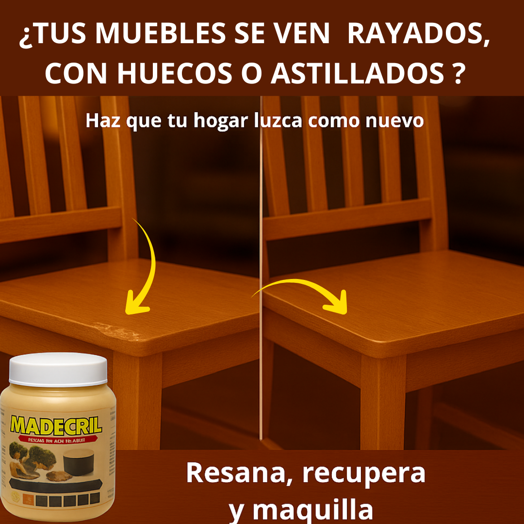 Masilla Reparadora de Madera