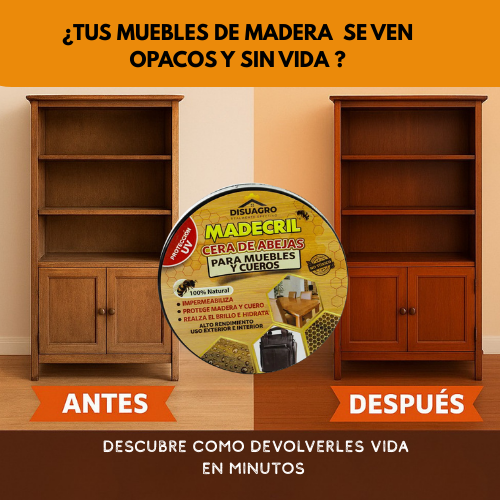CERA DE ABEJAS PARA MUEBLES