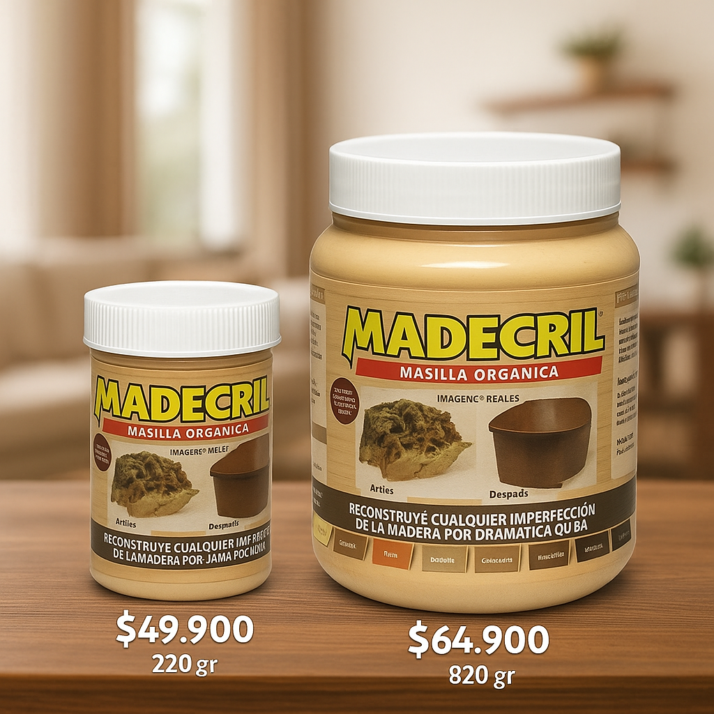 Masilla Reparadora de Madera