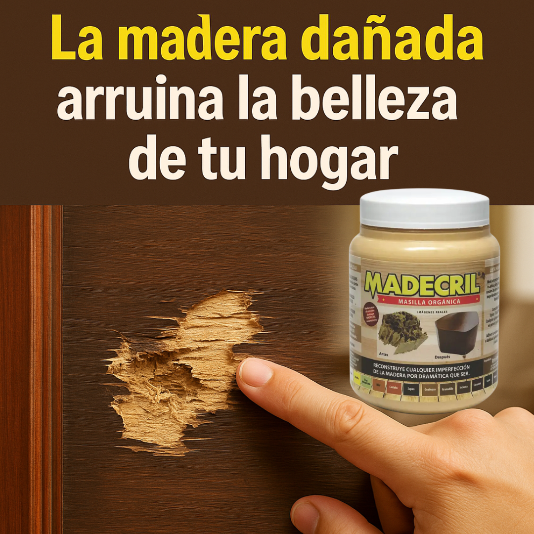Masilla Reparadora de Madera